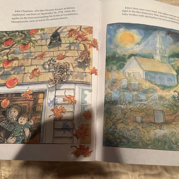 Johnny Appleseed- A tall tale retold and illustrated by Steven Kellogg - Picture 3 of 6